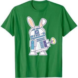 image:imageStar Wars R2D2 Droid Cute Pastel Easter Bunny Costume amp Egg TShirtKelly Green