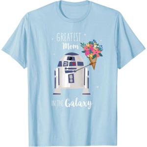 image:imageStar Wars R2D2 Greatest Mom in the Galaxy Mothers Day TShirtBaby Blue