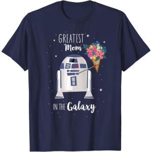 image:imageStar Wars R2D2 Greatest Mom in the Galaxy Mothers Day TShirtNavy Blue