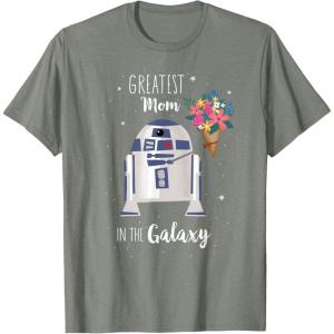 image:imageStar Wars R2D2 Greatest Mom in the Galaxy Mothers Day TShirtOlive Heather