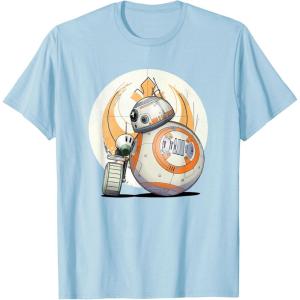 image:imageStar Wars The Rise of Skywalker BB8 DO Droid BFF TShirtBaby Blue