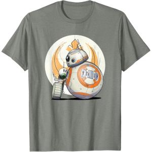 image:imageStar Wars The Rise of Skywalker BB8 DO Droid BFF TShirtOlive Heather