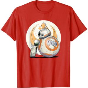 image:imageStar Wars The Rise of Skywalker BB8 DO Droid BFF TShirtRed