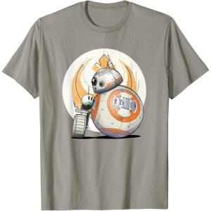 image:imageStar Wars The Rise of Skywalker BB8 DO Droid BFF TShirtSlate Grey