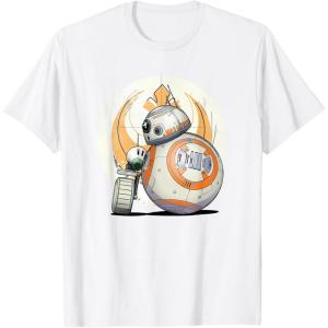 image:imageStar Wars The Rise of Skywalker BB8 DO Droid BFF TShirtWhite