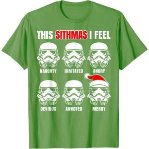 image:imageStar Wars Troopers This Sithmas Santa Christmas TShirt TShirtGrass Green