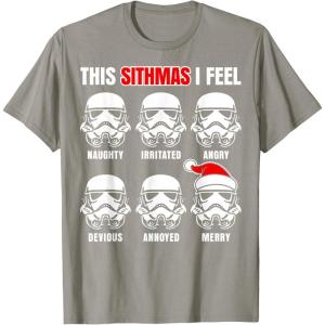 image:imageStar Wars Troopers This Sithmas Santa Christmas TShirt TShirtSlate Grey