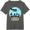 image:imageStar Wars Characters Holiday Gifts Death Star TShirtAsphalt Grey
