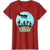 image:imageStar Wars Characters Holiday Gifts Death Star TShirtCranberry Red