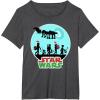 image:imageStar Wars Characters Holiday Gifts Death Star TShirtDark Heather Grey