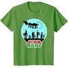 image:imageStar Wars Characters Holiday Gifts Death Star TShirtGrass Green