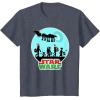 image:imageStar Wars Characters Holiday Gifts Death Star TShirtHeather Blue