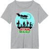 image:imageStar Wars Characters Holiday Gifts Death Star TShirtHeather Grey