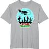 image:imageStar Wars Characters Holiday Gifts Death Star TShirtHeather Grey