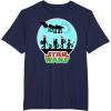 image:imageStar Wars Characters Holiday Gifts Death Star TShirtNavy Blue