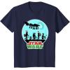 image:imageStar Wars Characters Holiday Gifts Death Star TShirtNavy Blue