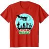 image:imageStar Wars Characters Holiday Gifts Death Star TShirtRed