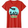 image:imageStar Wars Characters Holiday Gifts Death Star TShirtRed