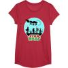 image:imageStar Wars Characters Holiday Gifts Death Star TShirtRed Heather