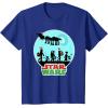 image:imageStar Wars Characters Holiday Gifts Death Star TShirtRoyal Blue