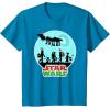 image:imageStar Wars Characters Holiday Gifts Death Star TShirtSapphire Blue