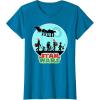 image:imageStar Wars Characters Holiday Gifts Death Star TShirtSapphire Blue