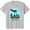 image:imageStar Wars Characters Holiday Gifts Death Star TShirtSilver Grey