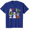 image:imageStar Wars Chewbacca Princess Leia and Yoda Christmas Holiday TShirtRoyal Blue