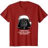 image:imageStar Wars Christmas Darth Vader Disturbing Lack Of Cheer TShirtCranberry Red