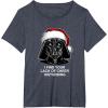 image:imageStar Wars Christmas Darth Vader Disturbing Lack Of Cheer TShirtHeather Blue