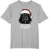 image:imageStar Wars Christmas Darth Vader Disturbing Lack Of Cheer TShirtHeather Grey