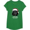 image:imageStar Wars Christmas Darth Vader Disturbing Lack Of Cheer TShirtKelly Green