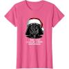 image:imageStar Wars Christmas Darth Vader Disturbing Lack Of Cheer TShirtPink Heather