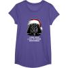 image:imageStar Wars Christmas Darth Vader Disturbing Lack Of Cheer TShirtPurple Heather