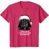 image:imageStar Wars Christmas Darth Vader Disturbing Lack Of Cheer TShirtRed Heather