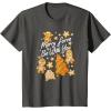 image:imageStar Wars Christmas Merry Force Be With You XMas Cookies TShirtAsphalt Grey