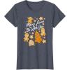 image:imageStar Wars Christmas Merry Force Be With You XMas Cookies TShirtHeather Blue