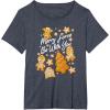 image:imageStar Wars Christmas Merry Force Be With You XMas Cookies TShirtHeather Blue