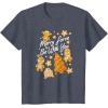 image:imageStar Wars Christmas Merry Force Be With You XMas Cookies TShirtHeather Blue