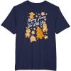 image:imageStar Wars Christmas Merry Force Be With You XMas Cookies TShirtNavy Blue