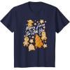 image:imageStar Wars Christmas Merry Force Be With You XMas Cookies TShirtNavy Blue