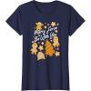 image:imageStar Wars Christmas Merry Force Be With You XMas Cookies TShirtNavy Blue