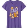 image:imageStar Wars Christmas Merry Force Be With You XMas Cookies TShirtPurple Heather
