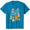 image:imageStar Wars Christmas Merry Force Be With You XMas Cookies TShirtSapphire Blue