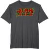image:imageStar Wars Christmas Plaid Holly Logo TShirtDark Heather Grey