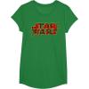 image:imageStar Wars Christmas Plaid Holly Logo TShirtKelly Green
