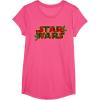 image:imageStar Wars Christmas Plaid Holly Logo TShirtPink Heather