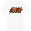 image:imageStar Wars Christmas Plaid Holly Logo TShirtWhite