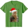 image:imageStar Wars Christmas Santa Chewbacca Windswept Movie Panel TShirtGrass Green