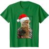 image:imageStar Wars Christmas Santa Chewbacca Windswept Movie Panel TShirtKelly Green